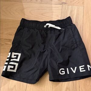 Givenchy Black Swim Shorts for kids